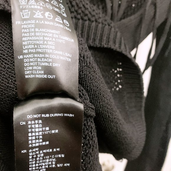 Sandro Open Knit Fringe Sweater - Picture 7 of 11